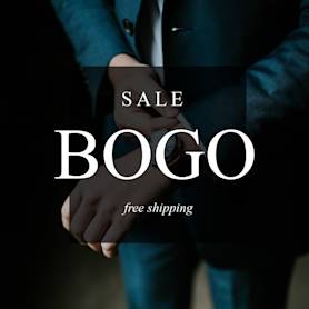Instagram post template for announcing clothing sale