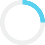 Blue Chart 25%