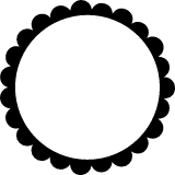Scalloped Circle